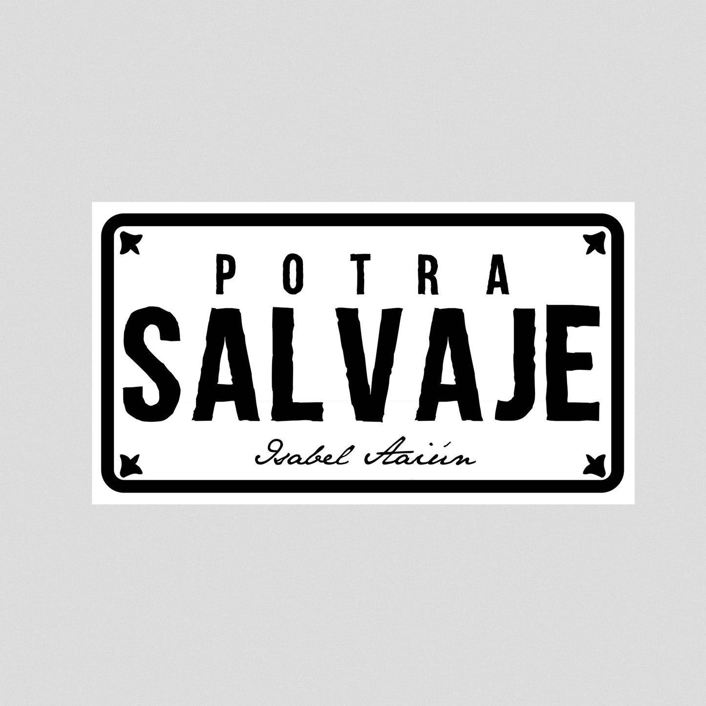 Pegatina Potra Savaje